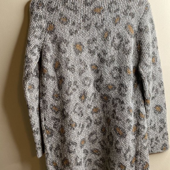 NWT Cupcakes and Cashmere Mel Leopard Jacquard Kni - Picture 6 of 7
